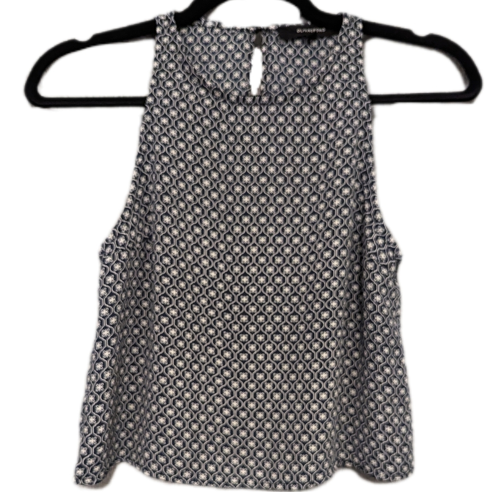 Olivaceous Sleeveless Tank Small Pre-owned